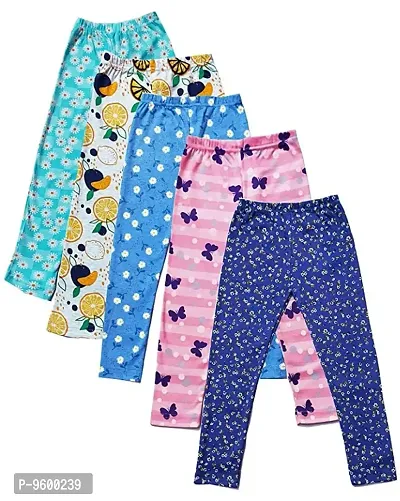 Trendy Cotton Printed Pyjama Pants For Women Combo Pack Of 5-thumb0