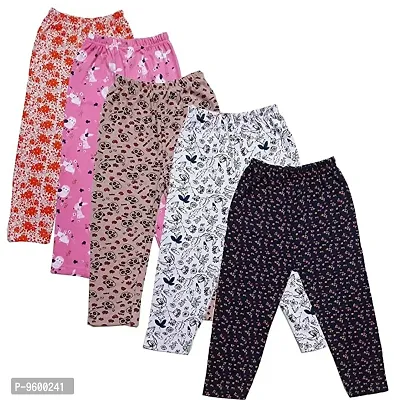 Trendy Cotton Printed Pyjama Pants For Women Combo Pack Of 5-thumb0