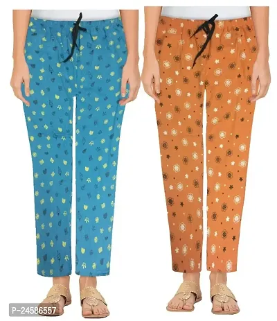 Cotton night pants for girls clearance