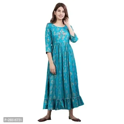 A UNIQUE Embroidry Flayed Kurti-thumb3