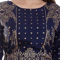 A UNIQUE Women's Beautiful Printed Long Kurti-thumb2