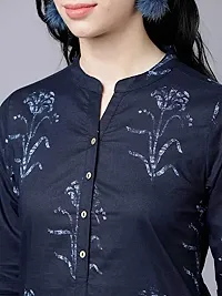 A UNIQUE Women's Rayon Printed designer Kurta-thumb3