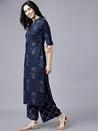 A UNIQUE Women's Rayon Printed designer Kurta-thumb4