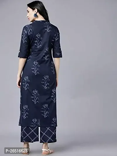 A UNIQUE Women's Rayon Printed designer Kurta-thumb2