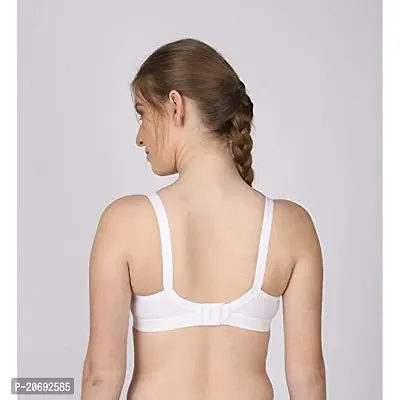 Women's Cotton Padded Non-Wired Bra (Pack of 2) Random Color Will