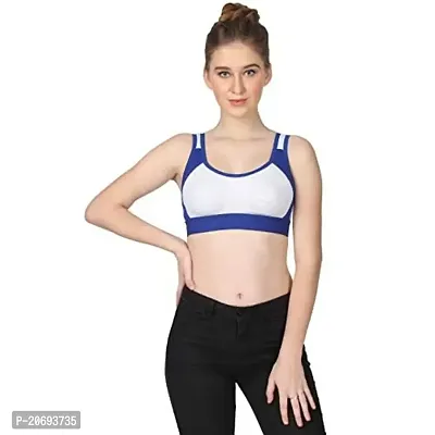 Buy Alishan Women Cotton Sports Bra Especially for Workout and Yoga  (Color:- Red, Size:- 28) at