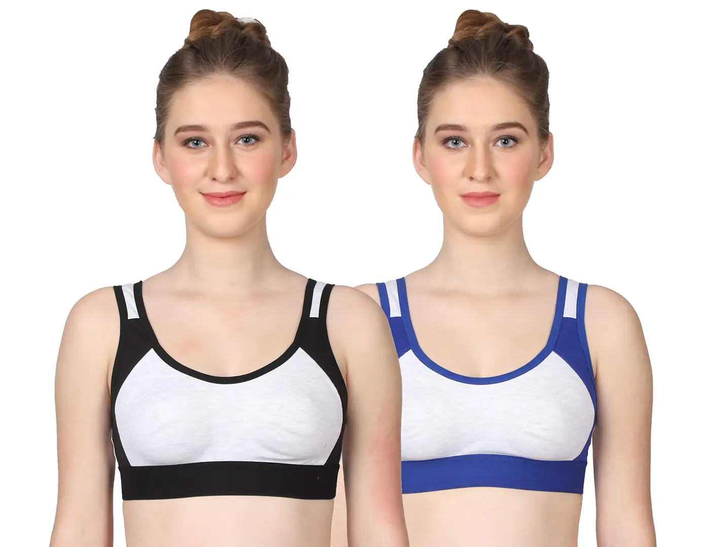 Alishan Girl's Cotton Workout Walking Sports Bra