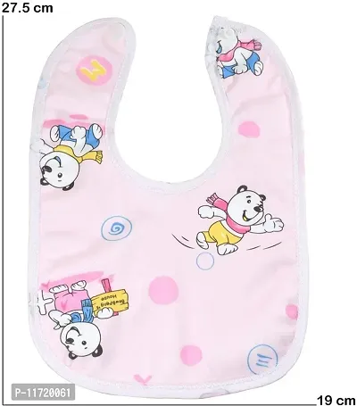 Setster Waterproof baby bibs/aprins for the babies bigger print pack of 5 (Multicolor)-thumb3