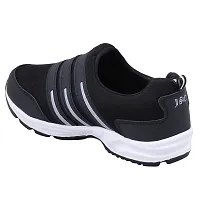 Men's Mesh Black Sports Running Shoes-thumb2