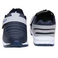 Men Sport Multicoloured Grey Slip-on Running Shoes-thumb3