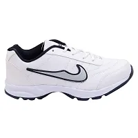 Men Sport White Running Shoes-thumb1