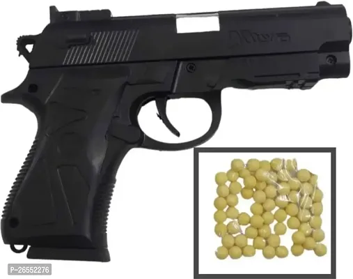 SHIVRAJ Mini Toy Gun PUBG Pistol with 8 Round Barell and 6 mm Plastic BB Bulles Guns  Darts Black