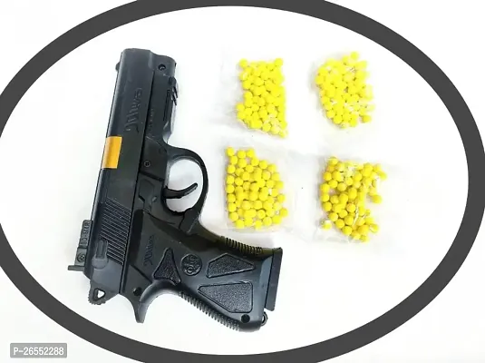 SHIVRAJ Toy mouser gun with extra bb bullets for more fun Guns  Darts Black-thumb0