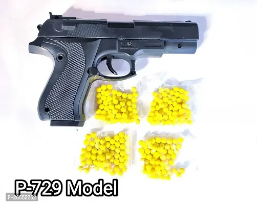 SHIVRAJ QT12079 Mp fighter pack of 1 mouser gun with 240 bullets Guns  Darts Black-thumb0