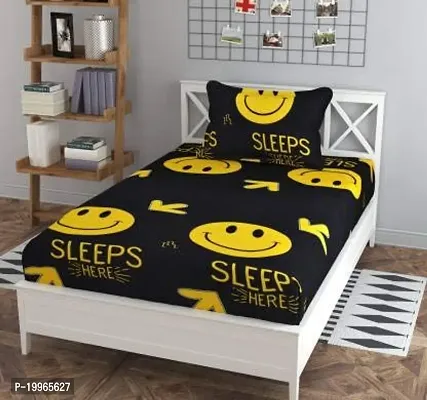 3d Kidzee Design Single Bed Bedsheet-thumb0