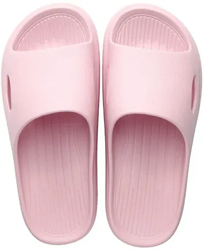 ANEZKA Slipper For Women's Flip Flops House Slides Home Bathroom Clogs Massage Outdoor Pink- 5-6 UK