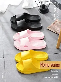 ANEZKA Slipper For Women's Flip Flops House Slides Home Bathroom Clogs Massage Outdoor Pink- 5-6 UK-thumb3