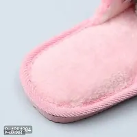 Stunning Pink Fur Carpet Room Slippers For Women-thumb2