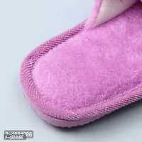Purple Fur Solid Slippers   Flip Flops For Women-thumb1