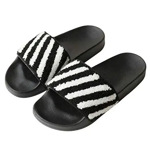 Women's Comfy Indoor PVC Open-Toe Slides