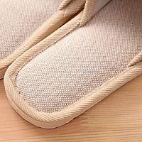 Stylish Maroon Canvas Slippers For Women-thumb3