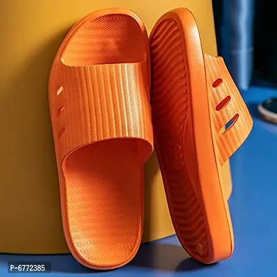 Stylish Orange EVA Slippers For Women-thumb0