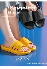 Stylish Yellow EVA Slippers For Women-thumb1