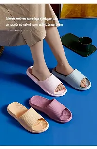 Stylish Blue EVA Slippers For Women-thumb2