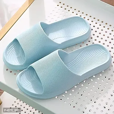 Stylish Blue EVA Slippers For Women-thumb0