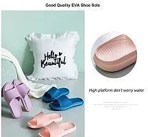 Stylish Blue EVA Slippers For Women-thumb3