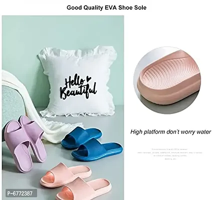 Stylish Blue EVA Slippers For Women-thumb4