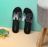 Stylish Black EVA Slippers For Women-thumb4