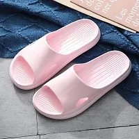 ANEZKA Slipper For Women's Flip Flops House Slides Home Bathroom Clogs Massage Outdoor Pink- 5-6 UK-thumb1