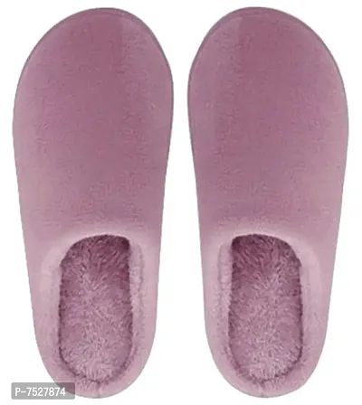 ANEZKA Slipper For Men's and Women's Flip Flops Winter Slides Home Open Toe Non Slip-thumb0