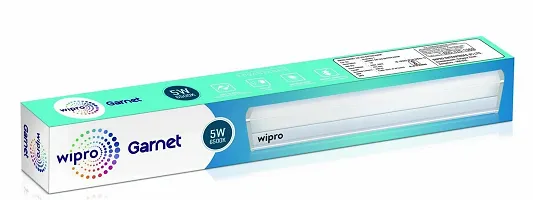 wipro Garnet 5-Watt LED Batten ( White , Cool Day Light , Pack of 2 )-thumb1