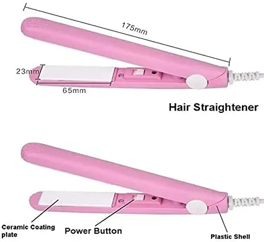 Mini Hair Straightener Pack Of 2