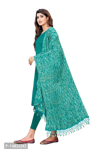 SALWAT Light Green Color Poly Georgette Dupatta-thumb3