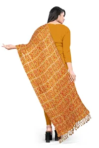 SALWAT Yellow Color Poly Georgette Dupatta-thumb3