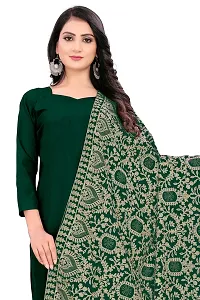 SALWAT Green Color Velvet Dupatta-thumb2