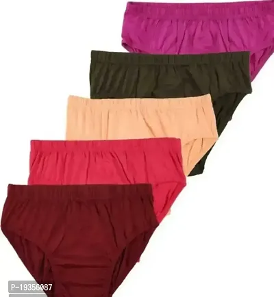 Women's Hipster Multicolor Pantynbsp;nbsp;(Pack Of 5)-thumb0