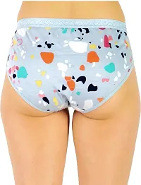 Stylish Multicoloured Cotton Blend Panties Pack of 3-thumb3