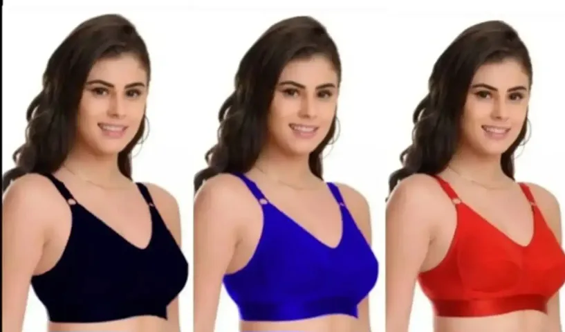 PLUS SIZE C CUP ASTER DOUBLE FABRIC BRA