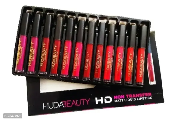 Hd Liquid mattes beauty lipstick pack of 12 liquid matte-thumb0