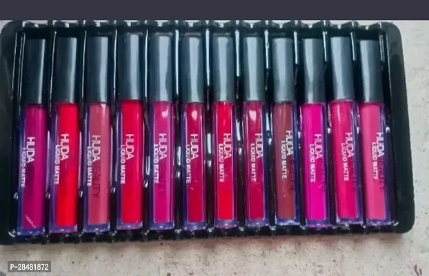 Fancy Liquid matte HD beauty lipstick pack of 12-thumb0