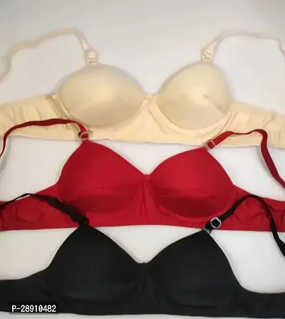 Stylish Cotton Bra For Women Pack Of 3