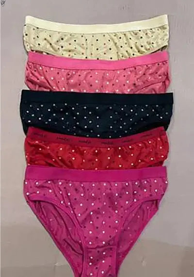 Cotton Blend Hipster Women's Briefs 