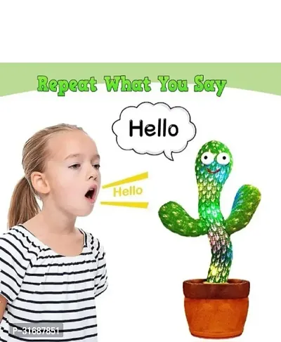 Battery Operated Dancing Cactus Toy-thumb3