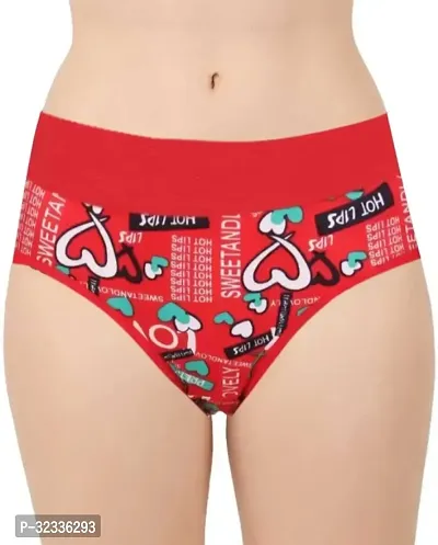 Latest Premium Cotton Printed Panties (Assorted color-Pack of 3)-thumb2