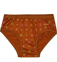 Stylish Cotton Printed Brief for Women, Pack of 6-thumb1