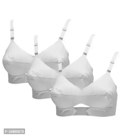 Stylish Cotton Bra for Women Pack of 3-thumb0